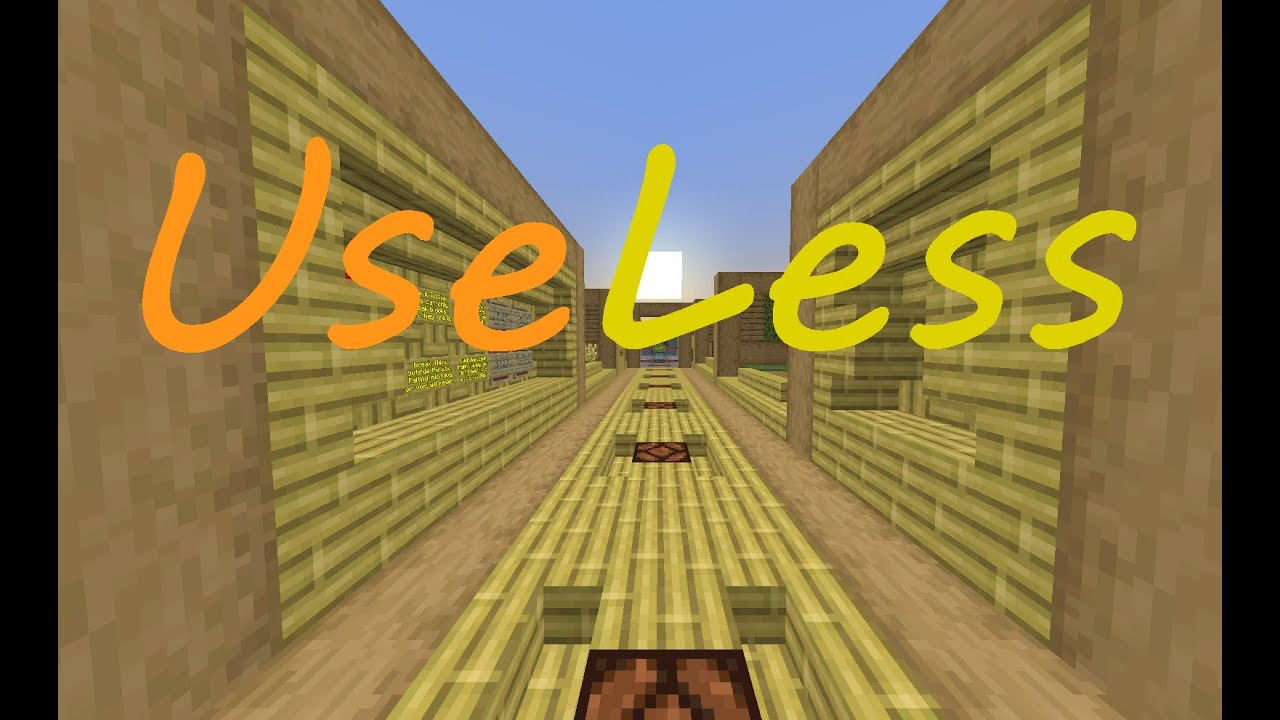 UseLess - Full Walkthrough - Minecraft Custom Map