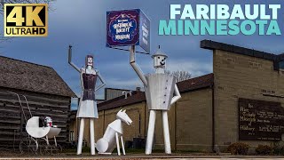 POV Drive Through Faribault, MN | Late Fall Midwest Scenery
