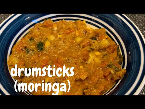 Moringa/Drumsticks Tomato Gravy