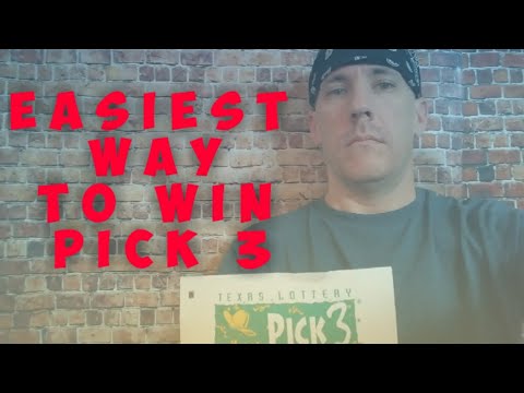 HOW TO WIN PICK 3 -EASIEST WAY