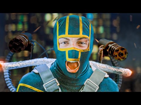 Jetpack Justice! Kick-Ass Unleashes the Big Guns | CLIP ⚡ 4K