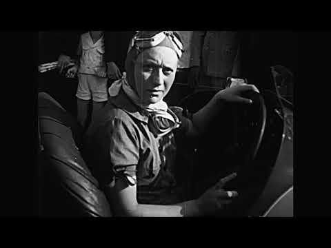 Upscaled to HD 60-FPS: 1936 Rio de Janeiro Grand Prix Featuring Hellé Nice...