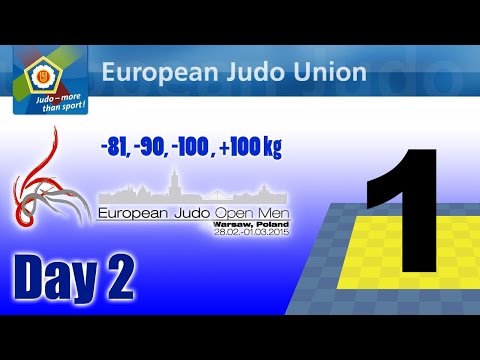 European Open Men - Warsaw 2015 - Day 2 - FINAL BLOCK - MAT 1