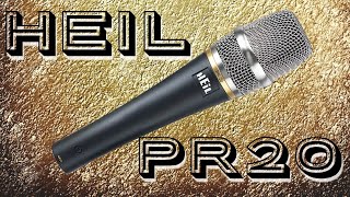 Video thumbnail for HEIL PR20 Dynamic Microphone Test / Review by Obscure Mics