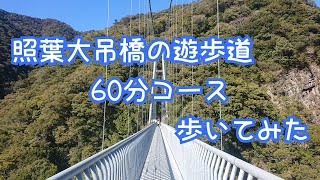 【Vlog】照葉大吊橋の遊歩道60分コースを歩いてみた！