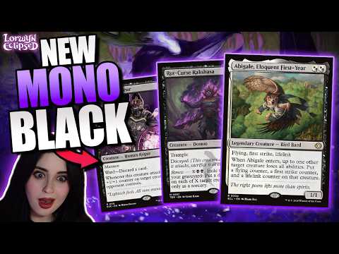 Mono Black Got EVEN BETTER!🖤83% Winrate🖤 Standard Lorwyn Eclipsed MTG Arena