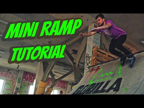 How to skate a mini ramp or half pipe on inline skates tutorial