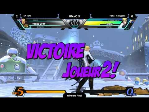 SAC #6 - UMvC3 - SA Ichi vs Yolsgen - Semi Losers Final