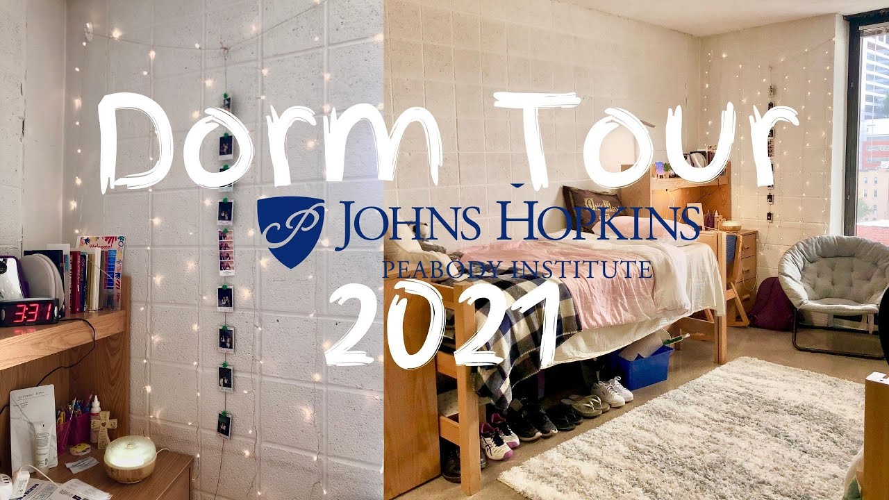College Dorm Tour! // Peabody Institute of Johns Hopkins // First Year Student Move In Vlog 2021