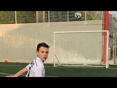 CROSSBAR CHALLENGE CON TIRO NO LOOK 😱 un sacco di traverse by Lukas Gym