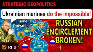 Ukrainian marines pull off an unbelievable operation, ambush Russians, clear the withdrawal route