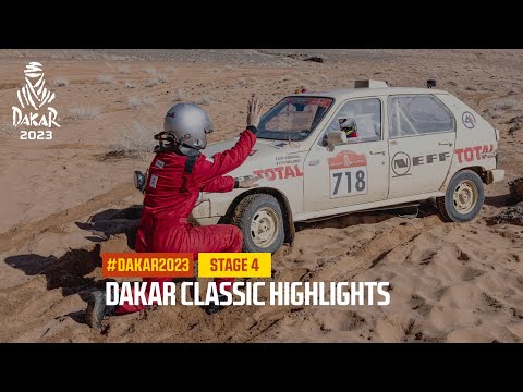 ダカール・ラリー2023 クラシッククラスのステージ4ハイライト動画