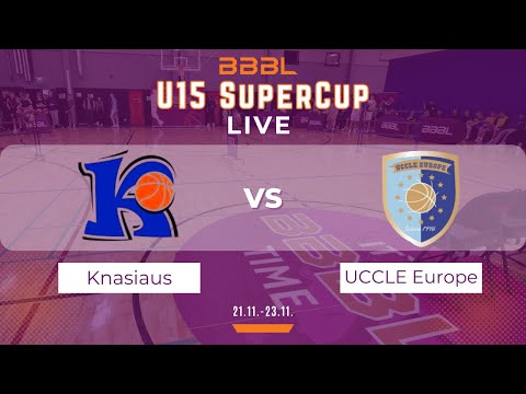 Uccle Europe Basketball 2011 vs V.Knašiaus KM 2011 | BBBL Boys U15 | SuperCup