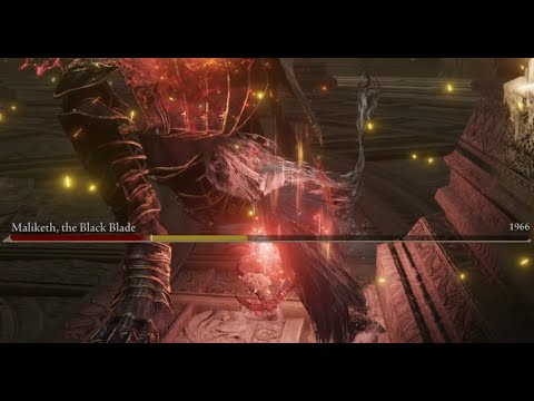 Elden Ring (No Damage) (Patch 1.08) DESTROYING Maliketh with this OP Arcane build