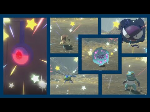 ✨SIX SHINIES!✨ From One Massive Mass Outbreak! AND SHINY ALPHA UNKNOWN! (Daybreak Update)