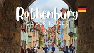 Rothenburg ob der Tauber in 6 minutes | The historical festival | Must visit place in Germany [4K]