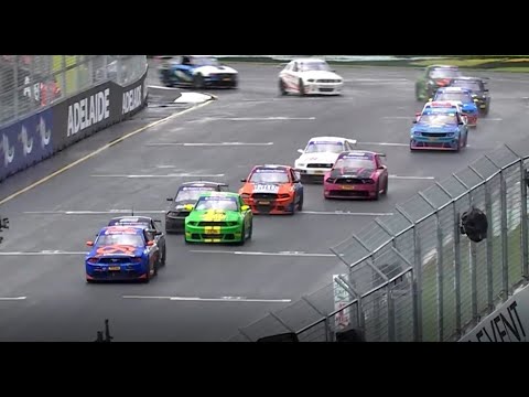 Aussie Racing Cars final lap of final race (Adelaide 500 2025)