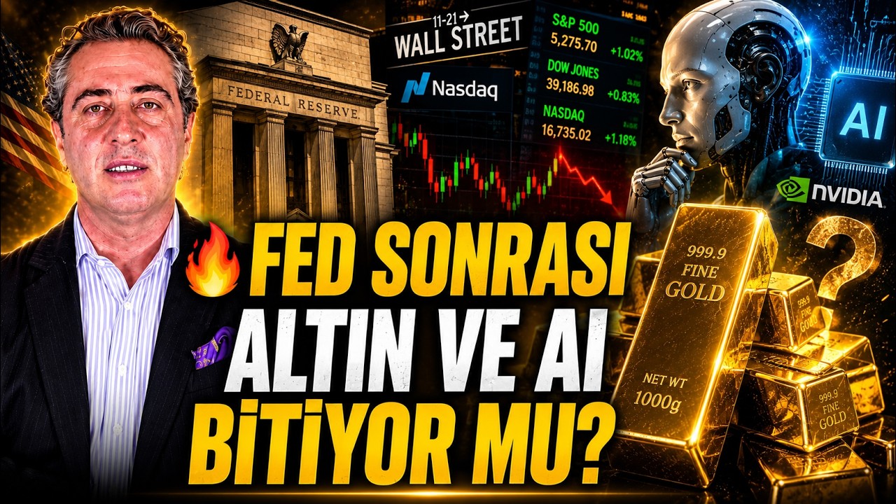 🔥 FED SONRASI NE OLACAK? Altın ve Yapay Zeka Hikayesi Bitiyor mu?