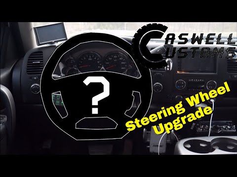 07-13 Silverado Steering wheel & Radio Upgrade