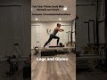 Pilates Reformer Legs And Glute Series