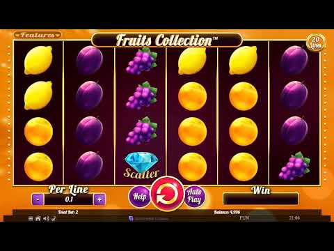 Fruits Collection â€“ 20 Lines – Video Gameplay