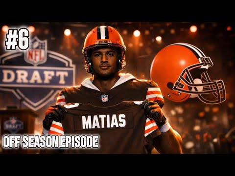 We Draft a Superstar WR + Massive Free Agency Splash! | Browns Franchise Offseason Episode
