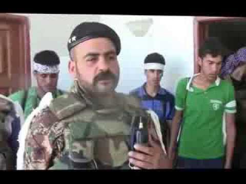 مقابلة مع قائد كتيبة صياد الأسود أبو سامي سلوط على جبهة بلدة عتمان في ريف درعا