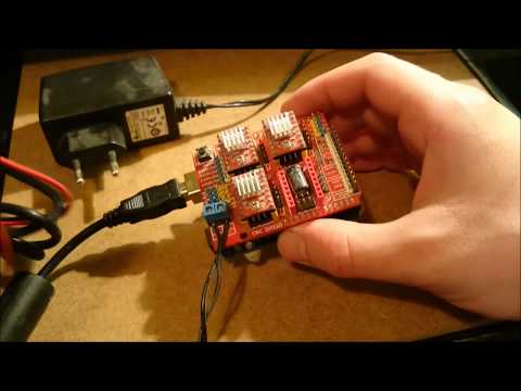 Arduino CNC shield v3 a4988 stepper motor drivers