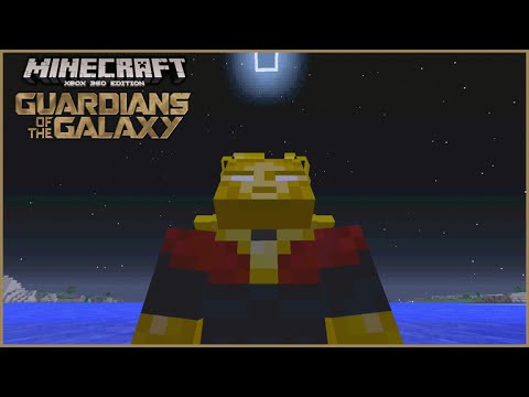 Minecraft (Xbox 360) - Guardians Of The Galaxy NEW Skin Pack Showcase! + First Impressions! [NEW]