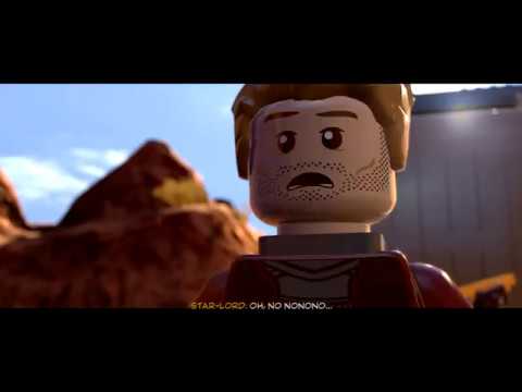 LEGO MARVEL Super Heroes 2 - Star-Lord Would So Kiss Rocket Raccoon Right Now Cutscene! 60fps