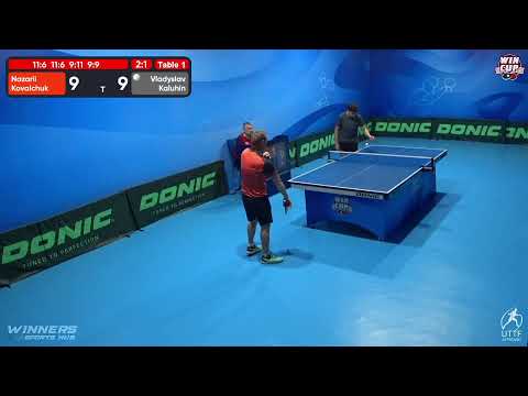 02:30 Nazarii Kovalchuk  (3:1) Vladyslav Kaluhin  West 5 WIN CUP 17.10.2022 | TABLE TENNIS WINCUP