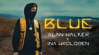 Alan Walker &amp; Ina Wroldsen - Blue [Official Lyric Video]