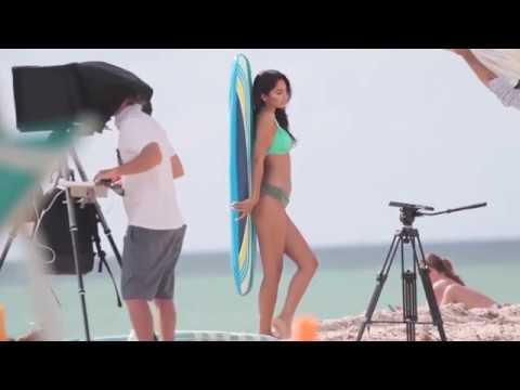 Ambra Battilana Venus Bikini Outside Photoshoot | Behind The Scenes