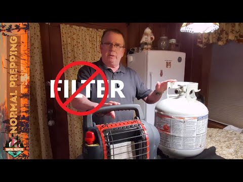 How to Connect a Buddy Heater to a 20-Pound Tank (Without a Filter)