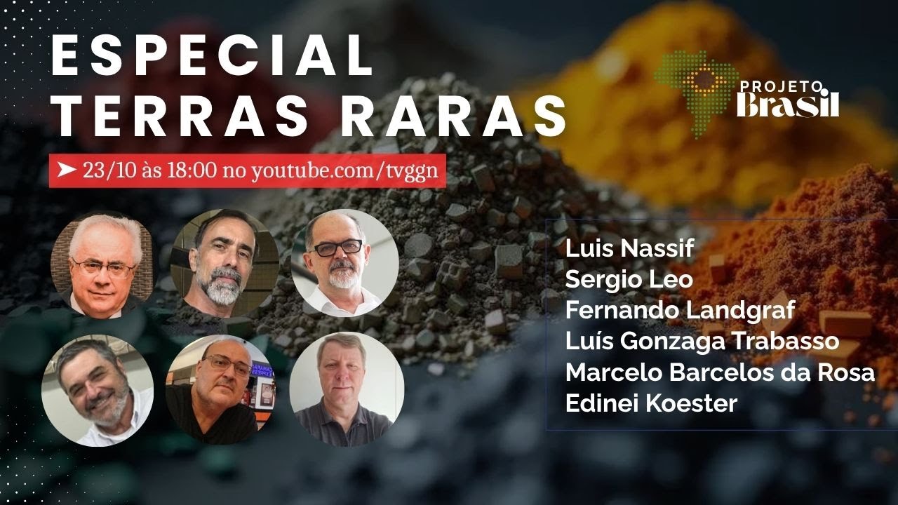Especial TV GGN: O potencial do Brasil em Terras Raras | Projeto Brasil (23/10)