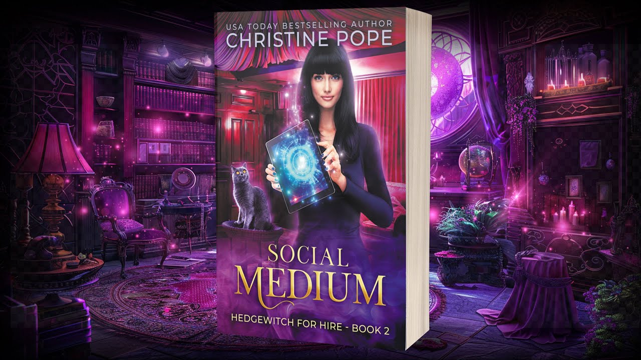 Social Medium (Hedgewitch for Hire - Book 2) | Paranormal Cozy Mystery | Complete Audiobook