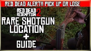 HOW TO GET THE RARE SHOTGUN, LOCATION AND GUIDE - RED DEAD REDEMPTION 2 WEAPON WALKTHROUGH
