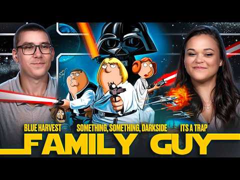 Family Guy Star Wars Parody | First Time Watching Reaction — Star Wars But UNHINGED