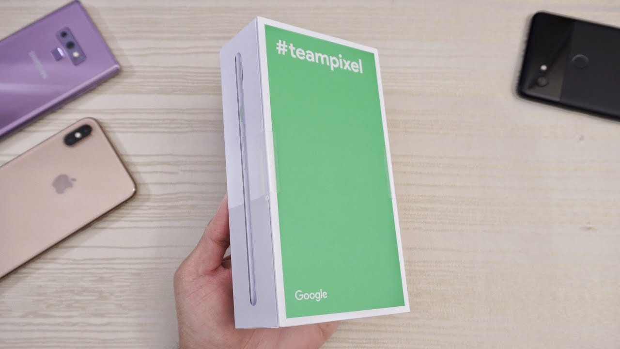 Google Pixel 3 XL -  Unboxing the Notch! #teampixel