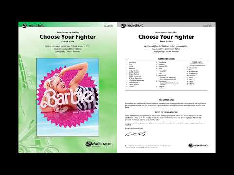 Choose Your Fighter, arr. Chris M. Bernotas – Score & Sound