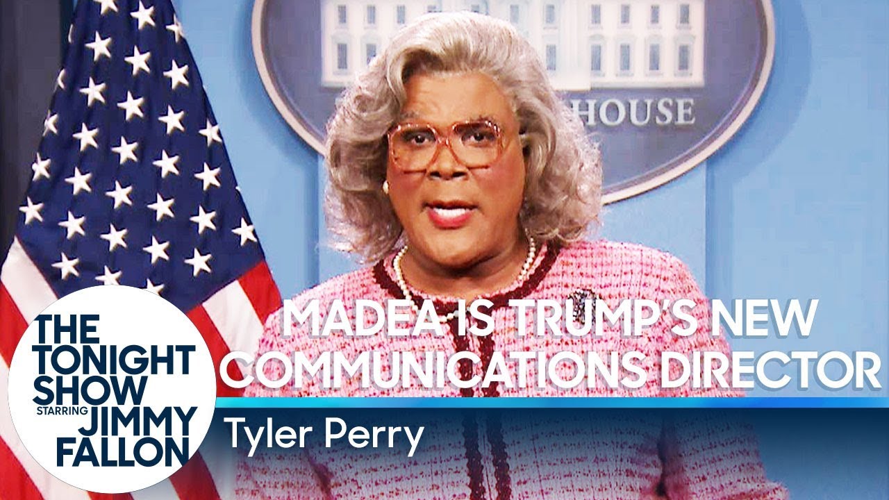 Madea Is Trump's New Communications Director - YouTube