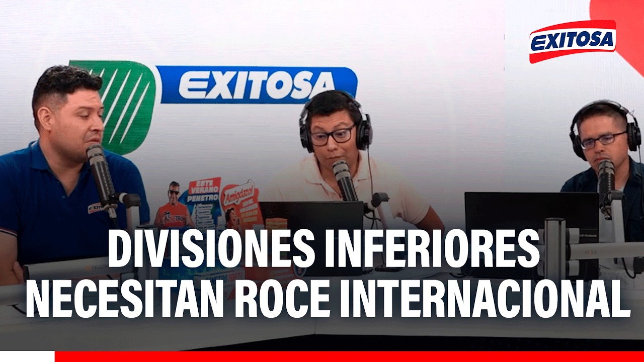 🔴🔵Divisiones menores necesitan roce internacional para tener más nivel, según Óscar Paz