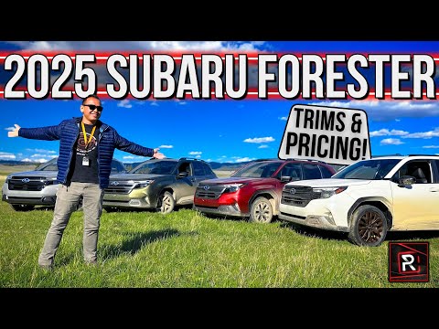 2025 Subaru Forester Detailed Tour & Walk Around With All Trim Levels & Pricing!