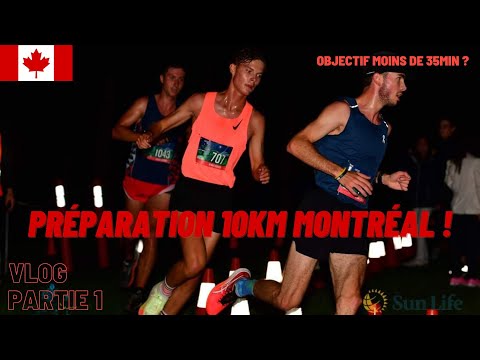 Je vais participer à ma première course internationale 🤩 - Vlog Partie 1