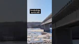 North Saskatchewan River is breaking up!