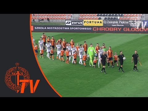 FORTUNA 1 LIGA: Chrobry Głogów - Sandecja Nowy Sącz 0:0 (skrót)