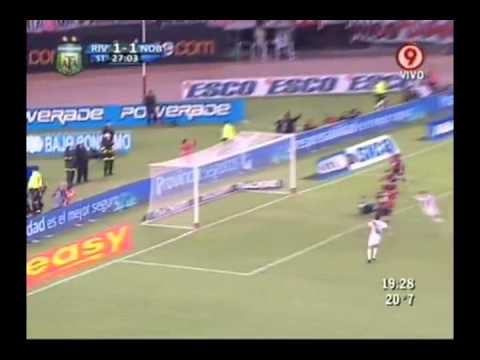 Gol de Caruso a Newell´s (2-1)
