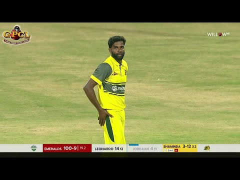 Shaminda Eranga 3 wickets vs South African Emeralds