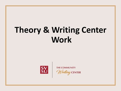 Theory and Writing Center Work