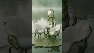 Relaxing Fairycore Vibes 🌿✨ #shorts #fairycore #macrointerior #waterlilly